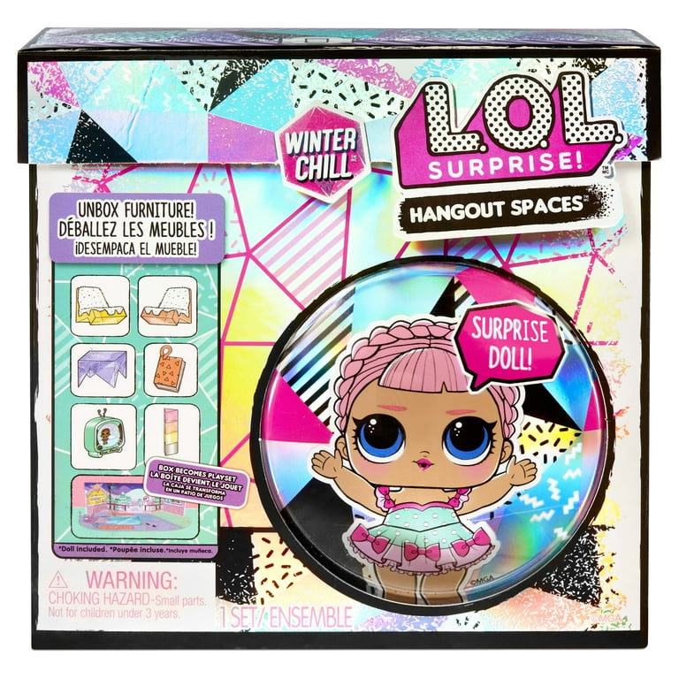 LOL Surprise Winter Chill Spaces 3 Great Gift for Kids Ages 4