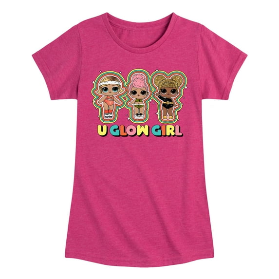 LOL Surprise! - You Glow Girl - Toddler And Youth Girls Short Sleeve Graphic T-Shirt