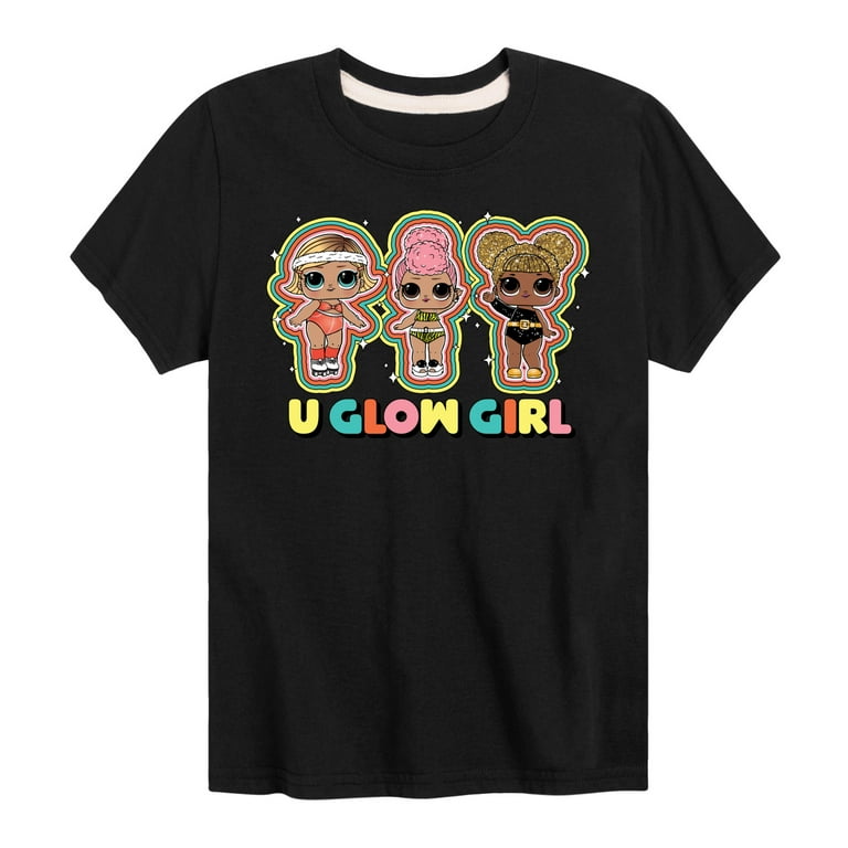 you glow girl t shirt