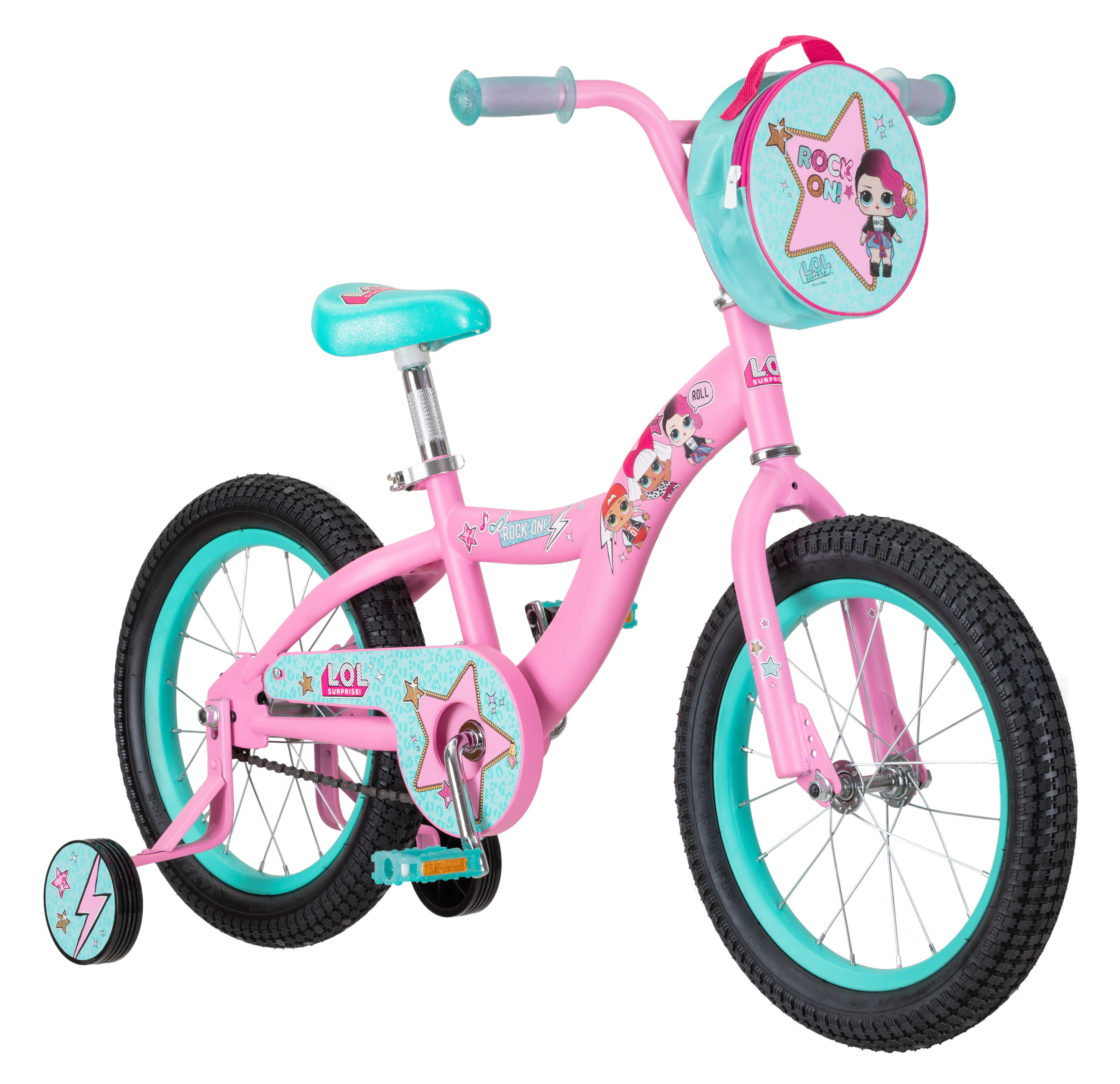 LOL Surprise kids bike, 16-inch wheel, Girls, Pink - image 1 of 9