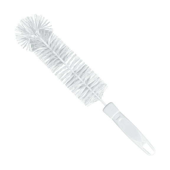 LOLA Bottle Cleaning Brush W/ Durable Poly Fiber Bristles, Galvanized Twisted Wire