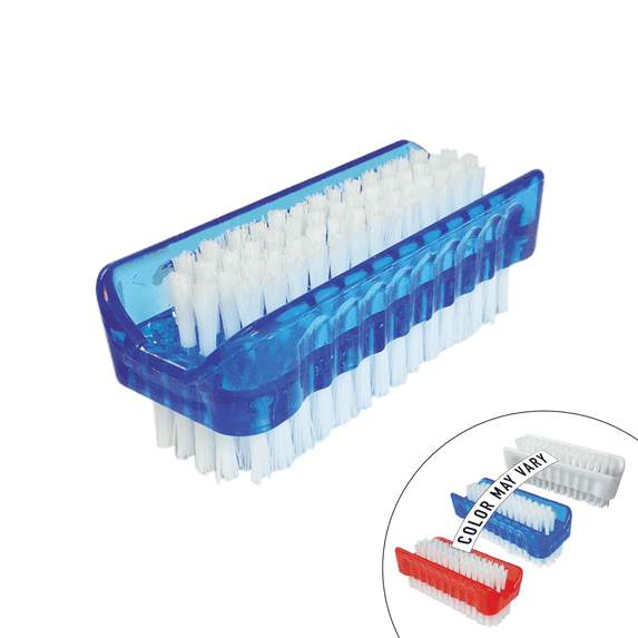 LOLA Hand & Nail Brush, Dual-Purpose, Soft Side & Stiff Side, Block Handle - 1 CT