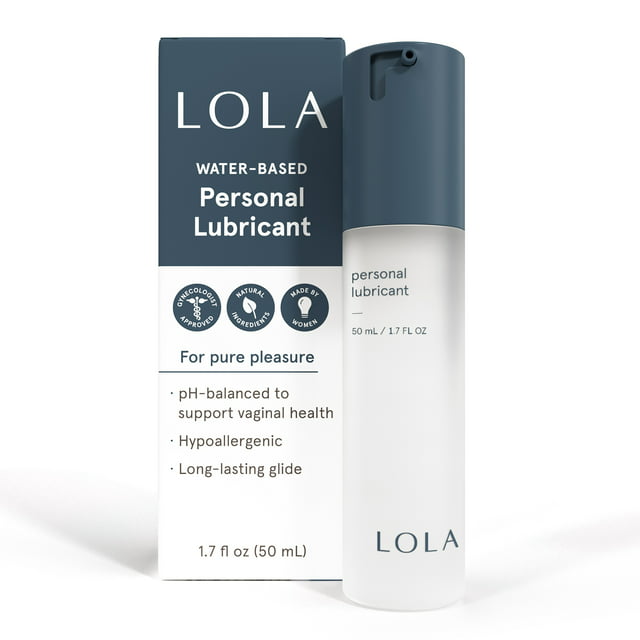 LOLA Personal Lubricant, Water-Based Lube for Sexual Wellness, 1.7 fl. oz