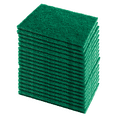 thumbnail image 1 of LOLA Pot Brite Scouring Fiber Pad | Long Lasting Nylon & Polyester Non-Woven Scrub Pad | Heavy Duty 4" X 6" Cleaning Pads | Removes Grease & Baked-On Foods | Rust Proof | Green Color | 18 Pack, 1 of 4