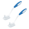 thumbnail image 1 of LOLA Pro Utility Brush w/ Comfort Non-Slip Rubber Handle, Kitchen Cleaning Brush - 2 Pack, 1 of 2