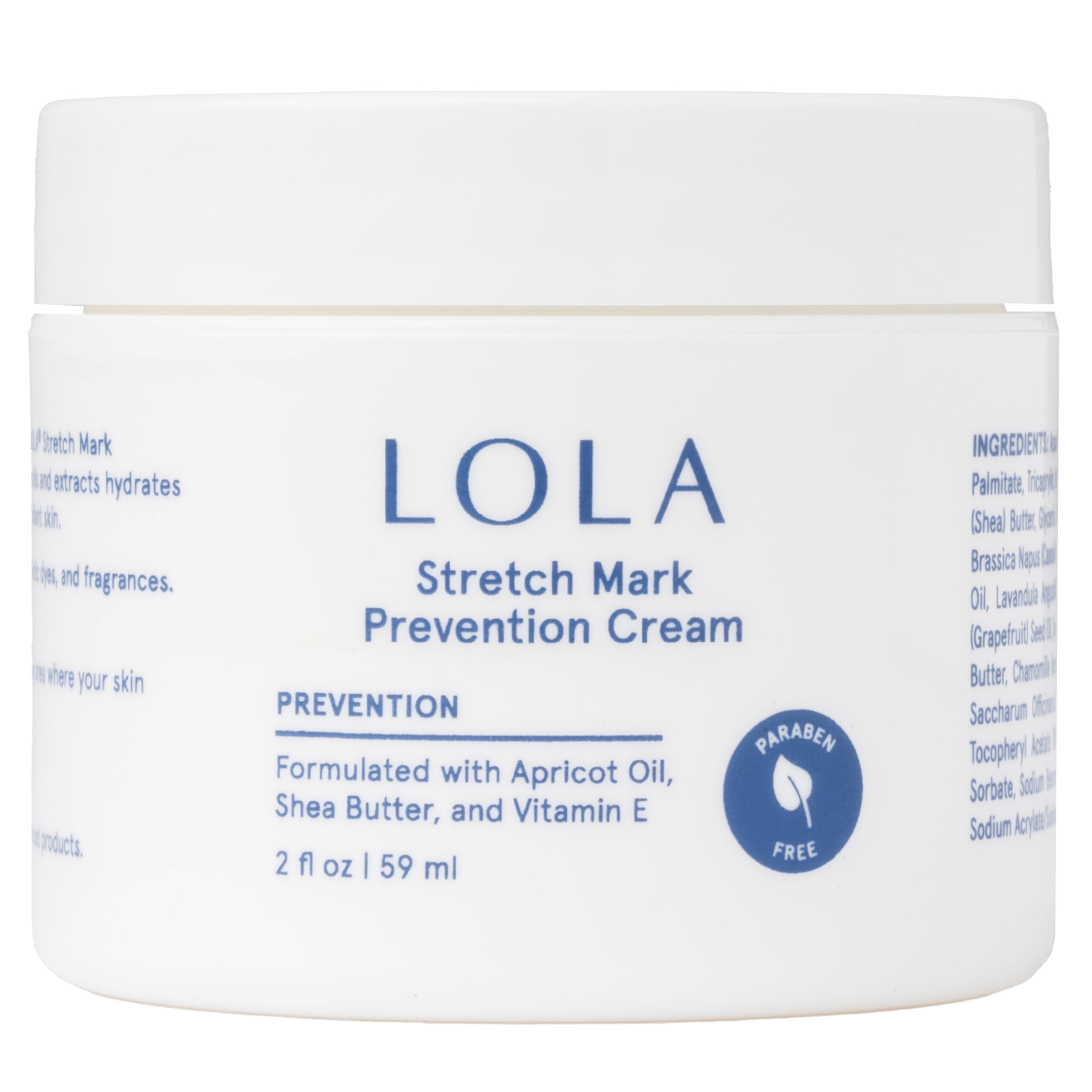 LOLA Stretch Mark Cream - Paraben Free - Made from 15
