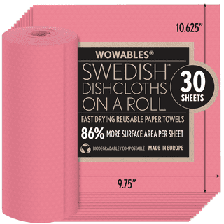 SUPERSCANDI Swedish Dishcloths for Kitchen Grey 10 Pack Reusable  Compostable Kitchen Cloth Made in Sweden Cellulose Sponge Swedish Dish  Cloths for