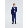 thumbnail image 1 of LOLANTA Boys Suit 2PCs Tuxedo Jacket Formal Wedding Ring Bearer Outfit, 1 of 5
