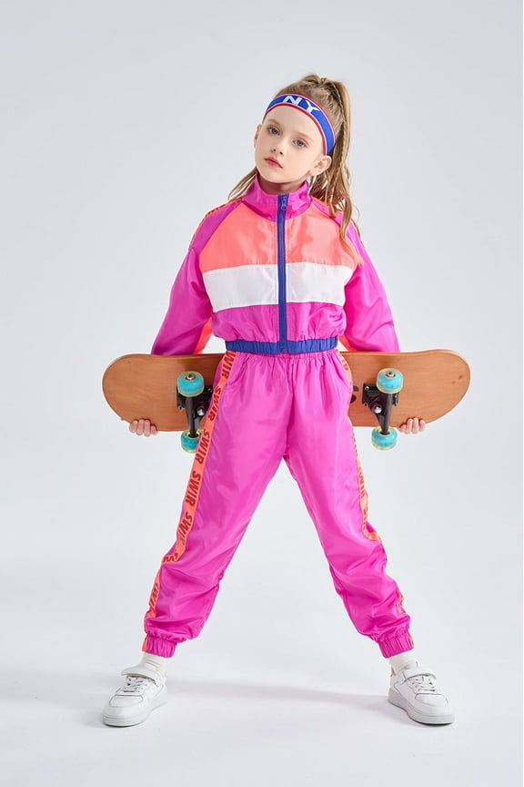 Girls Dance Clothing Set Hip Hop Modern Jazz Team Performance Costume Girls Dance Wear Sets
