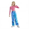 thumbnail image 1 of LOLANTA Girls Metallic Jogger Pants Shiny Jazz Street Hip Hop Dance Pants Convertible Leg Opening, 1 of 6