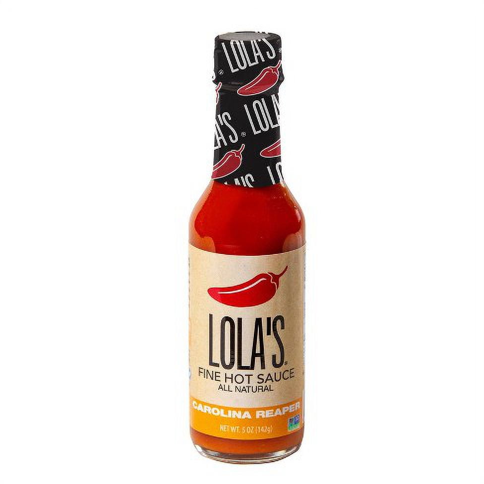 LOLAS FINE HOT SAUCE SAUCE HOT CAROLINA REAPE 5 OZ - Pack of 12