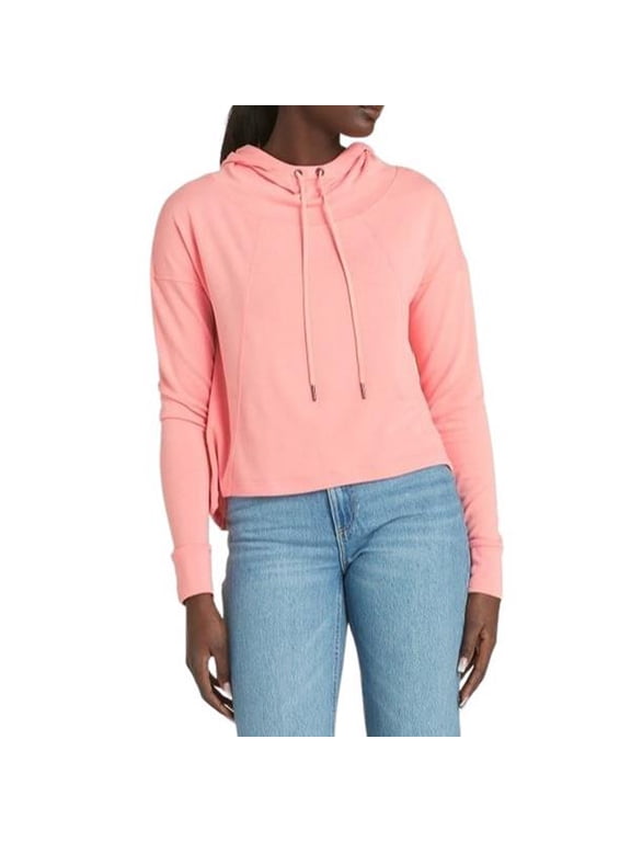 Women's Downtown Pullover Hoodie Pink XS