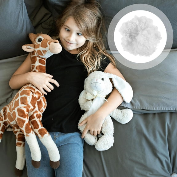 LOLIPPYY 1 Bag of Cotton Batting for Crafts Soft Filling PP Cotton for Making Toys