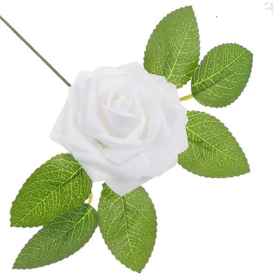 LOLIPPYY 1 Box of Wedding Simulation Flower Arrangements in White for Birthdays and Valentine's Day