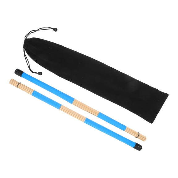 LOLIPPYY Jazz Sticks 1 Pair Multi Rod Percussion Sticks for Beginners and Jazz Performance