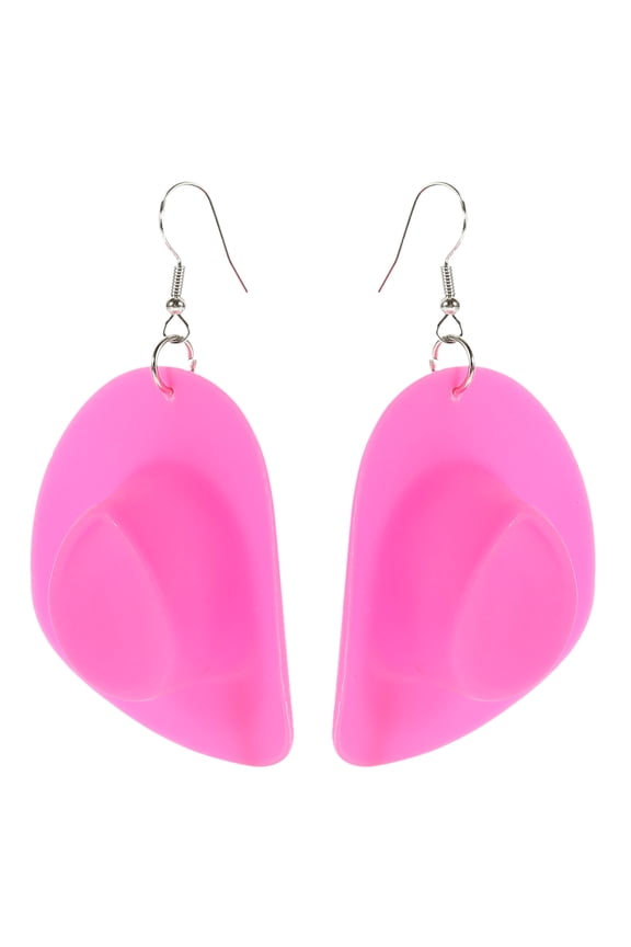 1 Pair Alloy Cowgirl Earrings for Women, Face Modification Style Fashion Jewelry