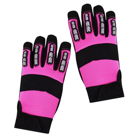 LOLIPPYY 1 Pair Garden Weeding Gloves for Women, Breathable Protective Work Gloves for Outdoor Gardening
