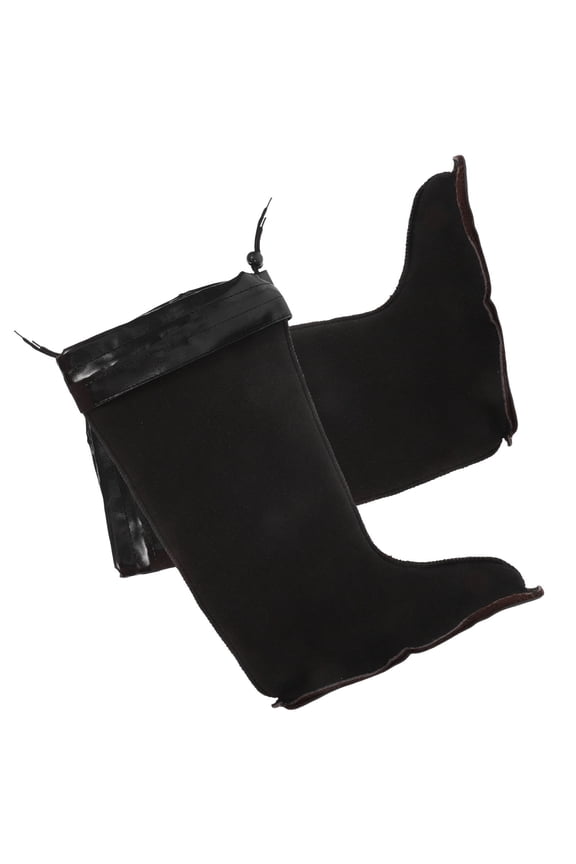 1 Pair Hunter Rain Boot Socks Black Cloth Easy to Clean Liner For Mens Winter Boots