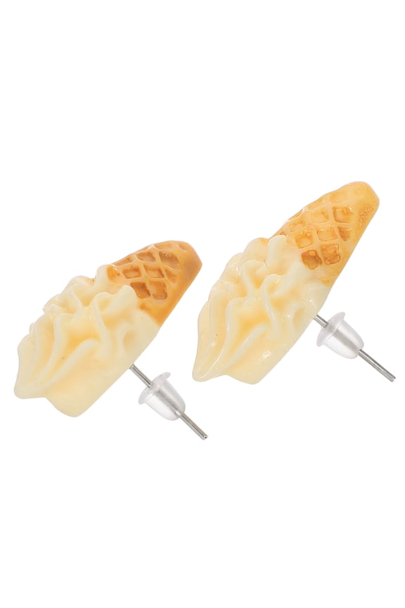 1 Pair Kawaii Ice Cream Earrings for Women Dangle Jewelry Graduation Party