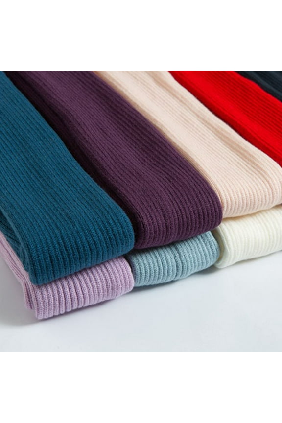 1 Pair Lavender Acrylic Ballet Dance Socks For Women Winter Season Warmth