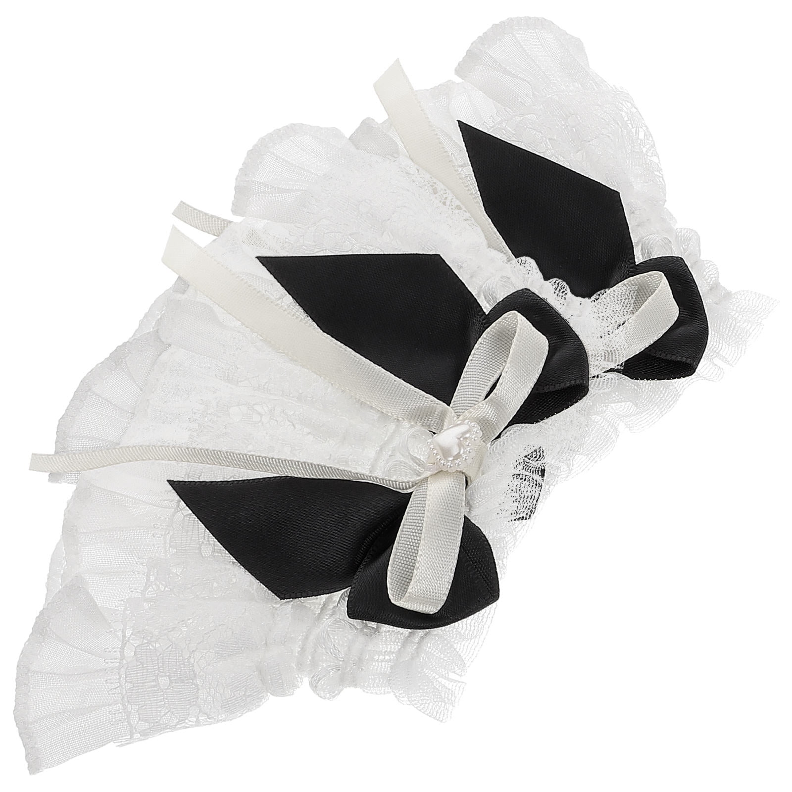 LOLIPPYY Pair Of Lace women Wrist Cuffs Elegant Lace Design