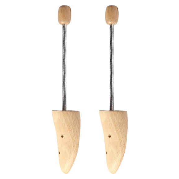 LOLIPPYY 1 Pair Spring Mechanism Shoe Stretchers for Women Beige Shape Retention Shoe Enthusiasts