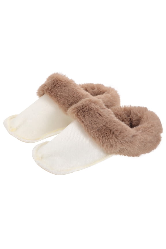1 Pair Warm Clog Liners - Plush Removable Boot Slipper Inserts, Breathable Replacement Inner Soles for Winter Shoes, Size 44-45