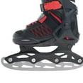 thumbnail image 1 of LOLIPPYY 1 Pair of Hockey Skate Steel Runners Silver Stainless Steel for Skating Shoe, 1 of 8