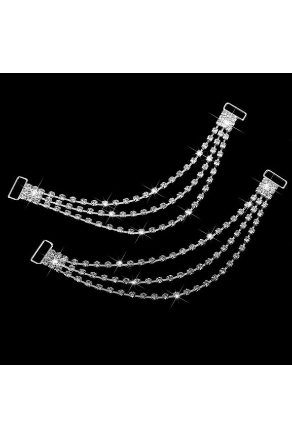 1 Pair Round Buckle Lingerie Accessories for Fashion Design and Clothing Projects