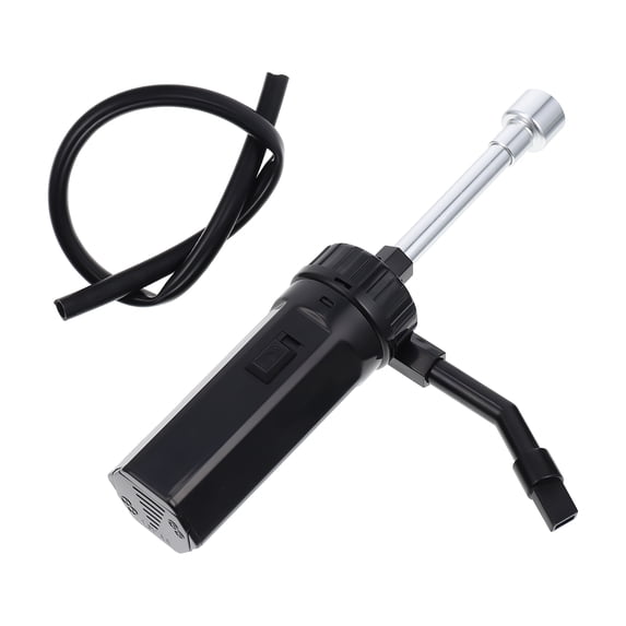 LOLIPPYY Portable Fish Smoker for Salmon and Seafood - Reusable Smoker with Extension Tube, Black, 1 Pc