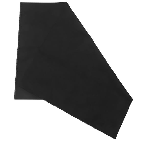LOLIPPYY 1 Roll Burlap Fabric Roll Black with Natural Linen Fabric for DIY Projects