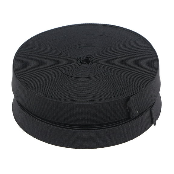 LOLIPPYY 1 Roll Elastic Waistbands For Sewing Black Length For Skirts