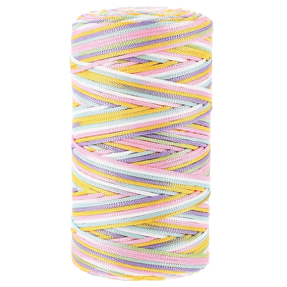 LOLIPPYY 1 Roll Multi-Function Knitting Yarn Slender and Supple Beading Summer Wear