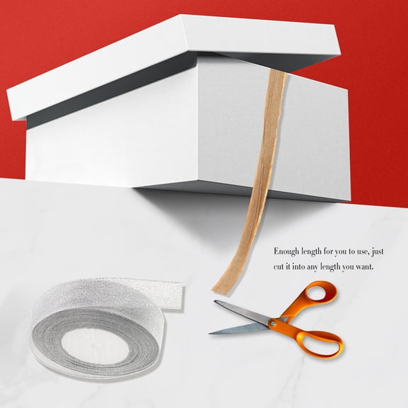 LOLIPPYY 1 Roll Raffia Ribbon Natural Beige for Craft Wrapping Party Decorations with Simple Elegance