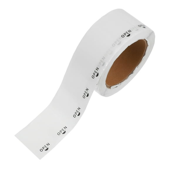 LOLIPPYY 1 Roll Sealing Stickers Clear Labels Stickers Clear Book Tape Library Supplies Clear Waterproof Label Protectors Library Stickers