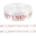 thumbnail image 1 of LOLIPPYY Happy New Year Ribbon Roll for Wreaths, Crafts, and Wrapping - 1 Roll, 1 of 7