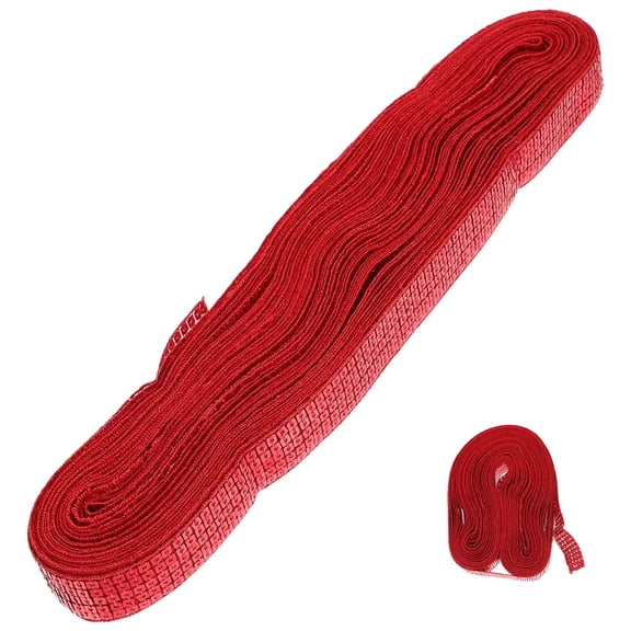 LOLIPPYY 1 Roll of Sparkling Sequin Trim Clothing Trim Cuttable Costume Trim Multi-function Sequin Trim