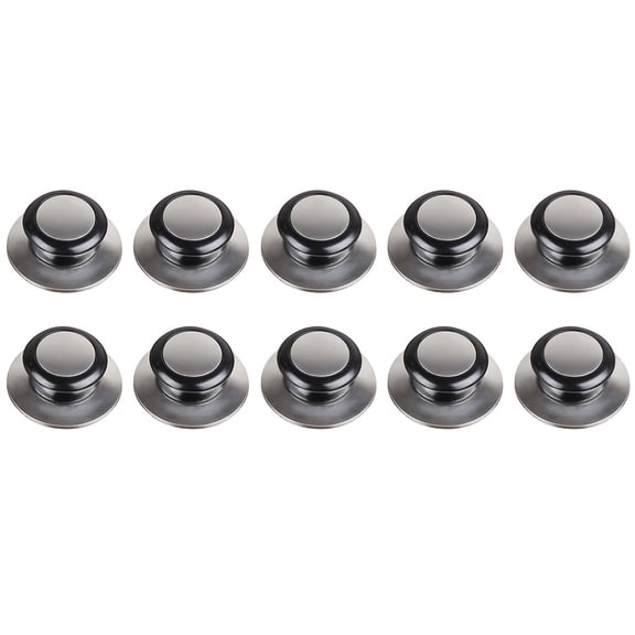 LOLIPPYY 10-Piece Assorted Color Stainless Steel Pot Lid Knobs and Cover Handles Set for Kitchen Cookware