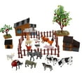 thumbnail image 1 of LOLIPPYY 1 Set/28pcs Mini Farm Animal Figurine Toys Creative Mini Farmhouse Model Toys, 1 of 7