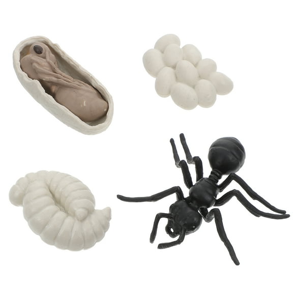 LOLIPPYY 1 Set Ant Figurine Assorted Color Plastic Model for Children's Playtime