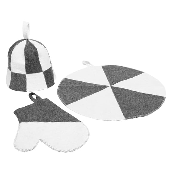 LOLIPPYY 1 Set Breathable Sauna Hat With Heat Insulation For Home Sauna Use Multi