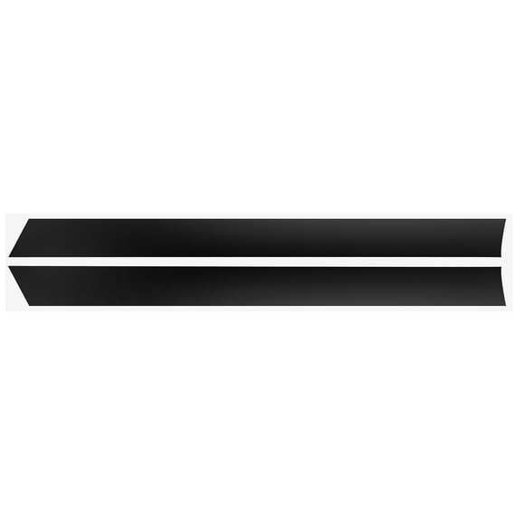 LOLIPPYY 1 Set Car Decoration Hood Decal Assorted Color 51.2x9.9in Durable Waterproof
