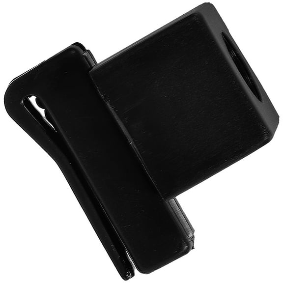 LOLIPPYY 1 Set Chalk Holder for Billiards Black Magnetic Plastic Dropresistant Carrying Tool