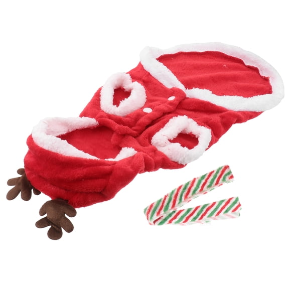 LOLIPPYY 1 Set Dog Accessory Puppy Scarf Red Cloth for Christmas Holiday Occasions