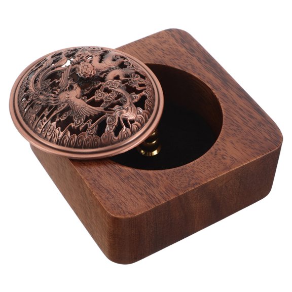 LOLIPPYY 1 Set Incense Stick Holder for Meditation Aid Elegant Design Wooden for Indoor Use for Adults