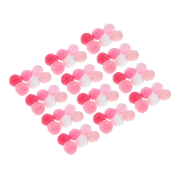 LOLIPPYY 1 Set Of DIY Colored Pom Poms Plush Assorted Color For Fashion Designers Holiday Crafts