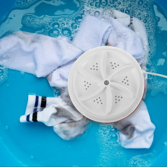 LOLIPPYY 1 Set Of Small Washing Machine For Handkerchiefs With USB Powered Feature And Efficient Cleaning