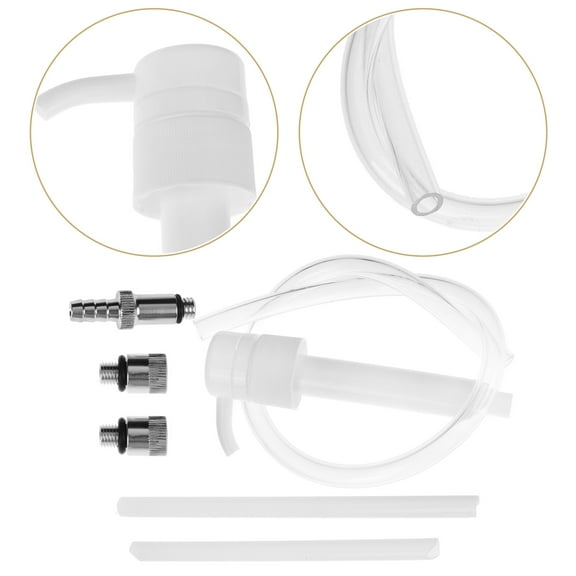 LOLIPPYY 1 Set Oil Pump Aluminum White for DIY Projects and Mechanics