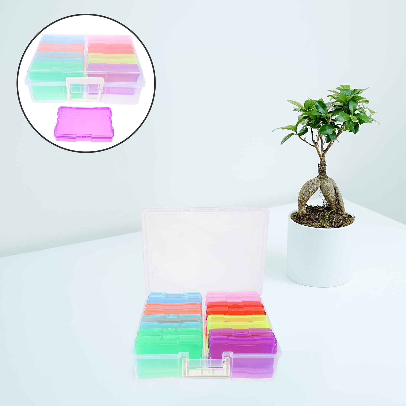 LOLIPPYY 1 Set Multi PP Photo Keeper Album for Collectors, Photo Storage Organizer for Memories