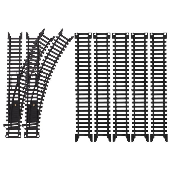 LOLIPPYY 1 Set Portable Train Track Buckle Plastic Train Track Storage for Train Table Set Decor